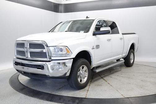 Bright White 2013 RAM 2500 Laramie Longhorn
