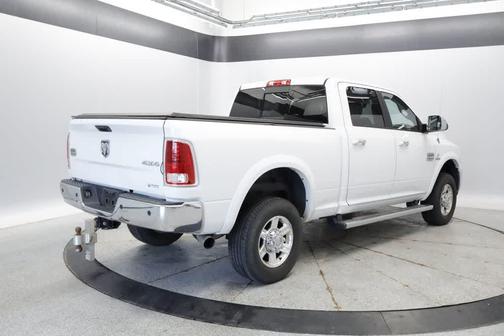 Bright White 2013 RAM 2500 Laramie Longhorn