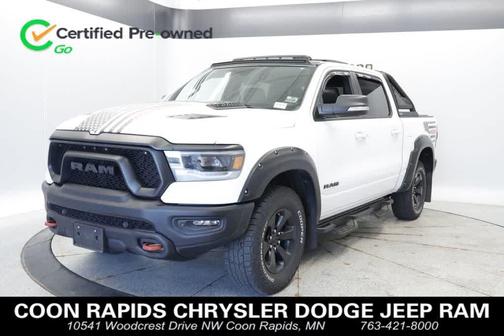 Bright White Clearcoat 2022 RAM 1500 Rebel