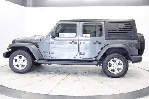 Granite Crystal Metallic Clearcoat 2022 Jeep Wrangler Unlimited Sport
