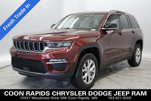Velvet Red Pearlcoat 2022 Jeep Grand Cherokee Limited