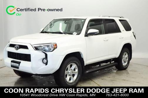 Super White 2018 Toyota 4Runner SR5 Premium