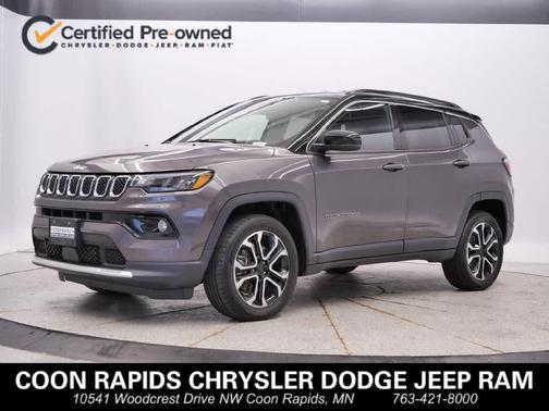 Granite Crystal Metallic Clearcoat 2023 Jeep Compass Limited