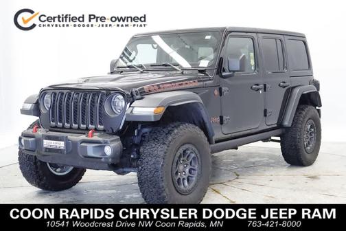 Black Clearcoat 2021 Jeep Wrangler Unlimited Rubicon