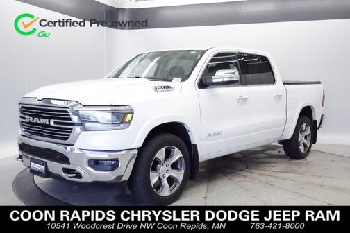 Bright White Clearcoat 2020 RAM 1500 Laramie