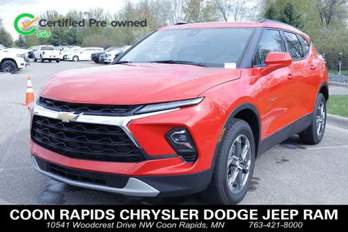 Red Hot 2023 Chevrolet Blazer 2LT