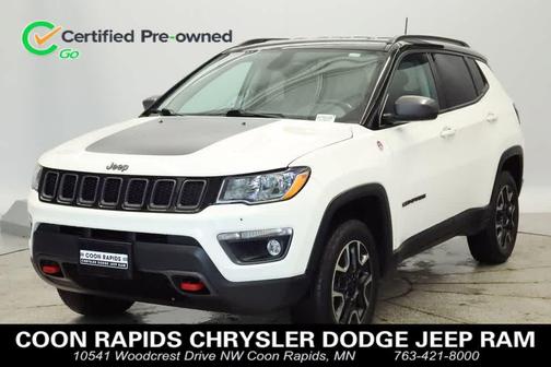 White Clearcoat 2018 Jeep Compass Trailhawk
