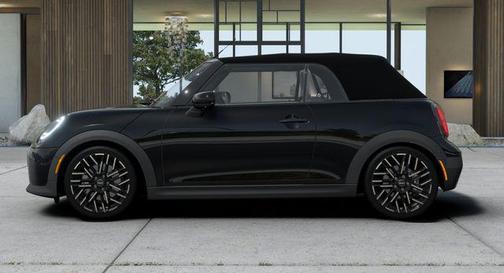 Midnight Black II Metallic 2026 MINI Convertible Iconic