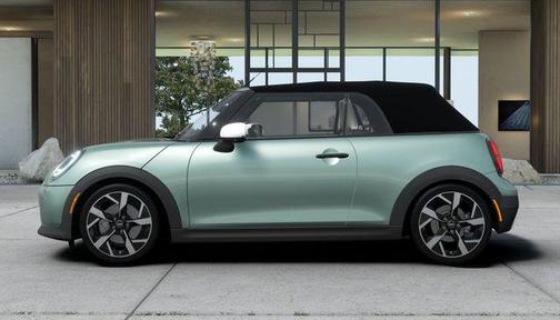 Ocean Wave Green Metallic 2026 MINI Convertible Iconic