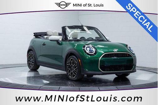 British Racing Green IV Metallic 2026 MINI Convertible Iconic