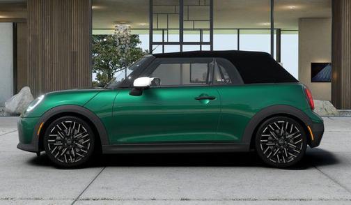British Racing Green IV Metallic 2026 MINI Convertible Iconic