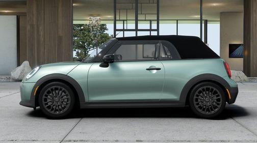 Ocean Wave Green Metallic 2026 MINI Convertible Iconic