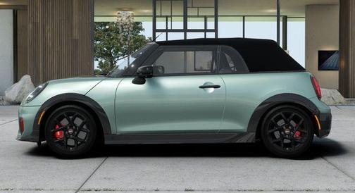 Ocean Wave Green Metallic 2026 MINI Convertible Iconic