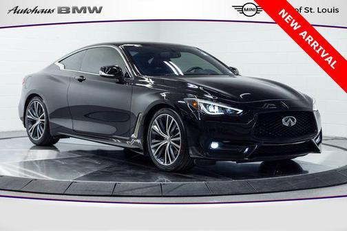 Black Obsidian 2018 INFINITI Q60 3.0T LUXE