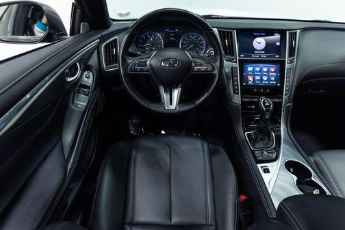 Black Obsidian 2018 INFINITI Q60 3.0T LUXE