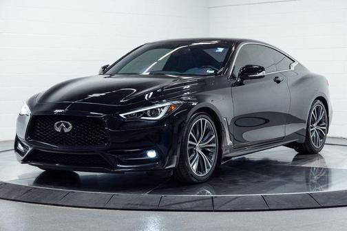 Black Obsidian 2018 INFINITI Q60 3.0T LUXE