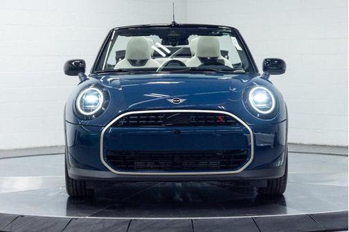 Blue Metallic 2026 MINI Convertible Iconic