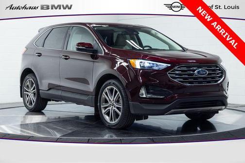 Burgundy Velvet Metallic Tinted Clearcoat 2024 Ford Edge Titanium