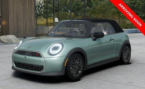 Ocean Wave Green Metallic 2026 MINI Convertible Iconic