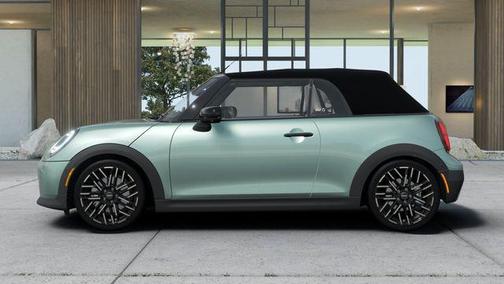 Ocean Wave Green Metallic 2026 MINI Convertible Iconic