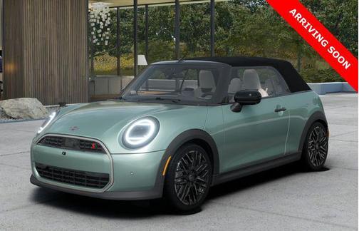 Ocean Wave Green Metallic 2026 MINI Convertible Iconic