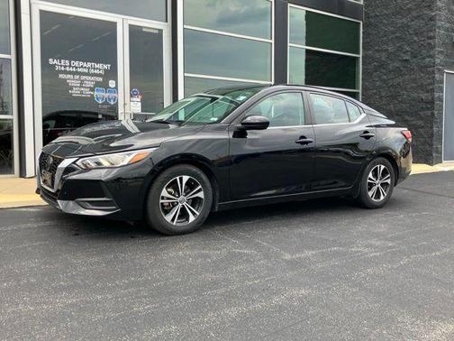 Super Black 2021 Nissan Sentra SV