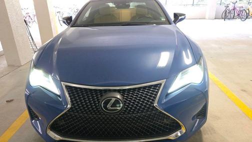 Grecian Blue 2022 Lexus RC 350 350