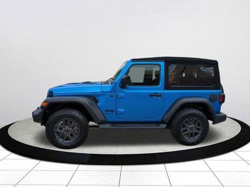 Hydro Blue Pearlcoat 2024 Jeep Wrangler Sport S