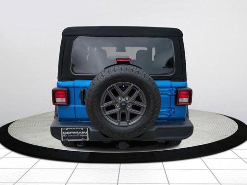 Hydro Blue Pearlcoat 2024 Jeep Wrangler Sport S
