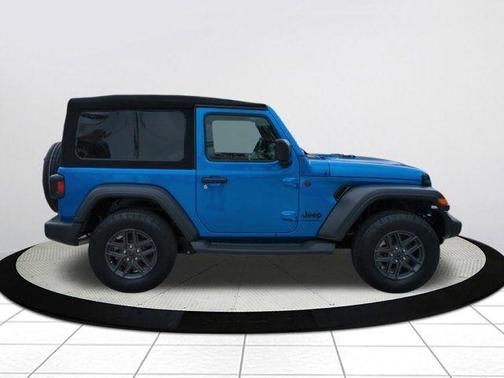 Hydro Blue Pearlcoat 2024 Jeep Wrangler Sport S