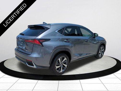 Nebula Gray Pearl 2021 Lexus NX 300h Base