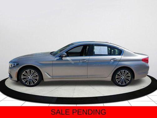 Cashmere Silver Metallic 2018 BMW 540 xDrive