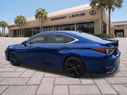 Ultrasonic Blue Mica 2.0 2022 Lexus ES 350 F Sport