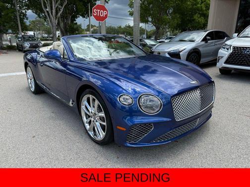 Moroccan Blue 2020 Bentley Continental GT V8