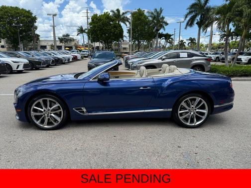 Moroccan Blue 2020 Bentley Continental GT V8