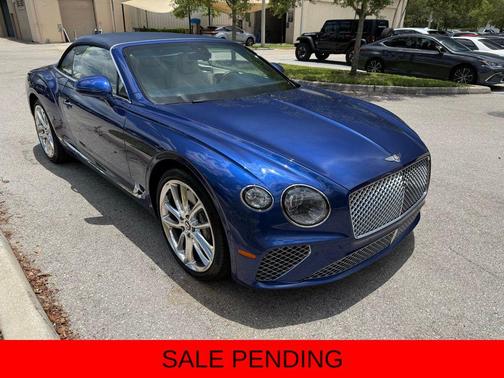 Moroccan Blue 2020 Bentley Continental GT V8