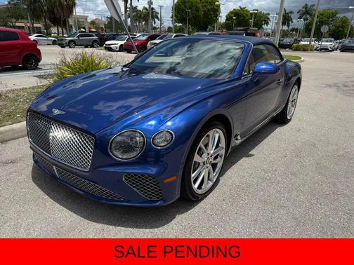Moroccan Blue 2020 Bentley Continental GT V8
