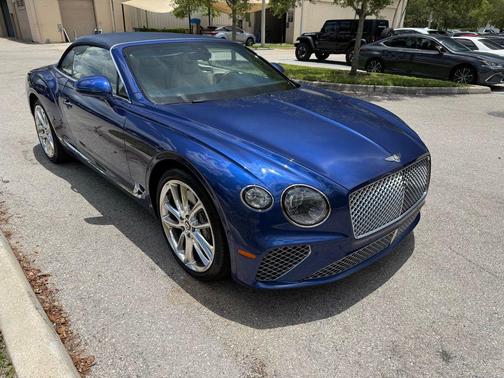 Moroccan Blue 2020 Bentley Continental GT V8