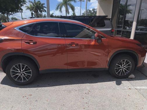 Cadmium Orange 2023 Lexus NX 350 Premium
