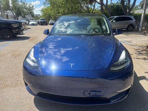 Deep Blue Metallic 2021 Tesla Model Y Long Range Dual Motor All-Wheel Drive