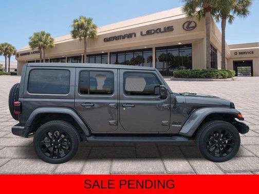 Gray 2021 Jeep Wrangler Unlimited Sahara
