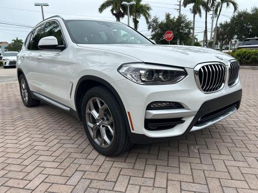 Alpine White 2020 BMW X3 xDrive30i