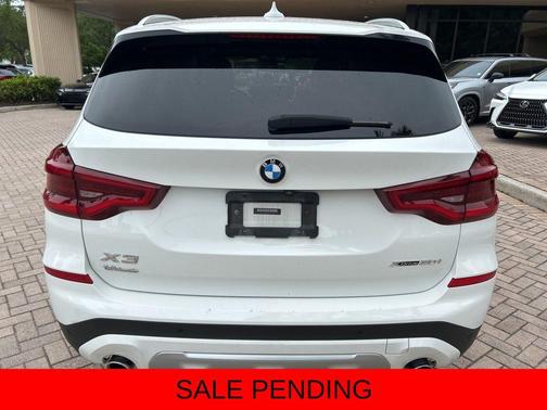 Alpine White 2020 BMW X3 xDrive30i