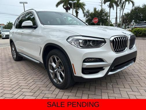 Alpine White 2020 BMW X3 xDrive30i