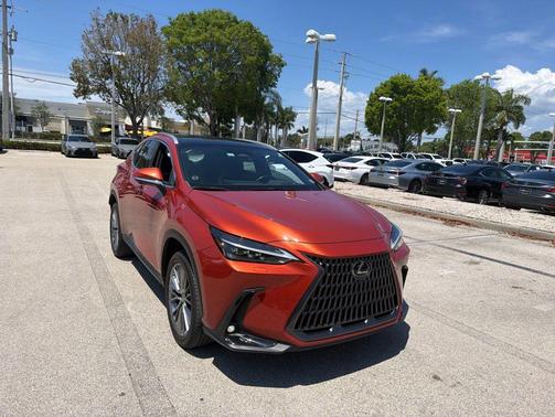 Cadmium Orange 2023 Lexus NX 350 Luxury
