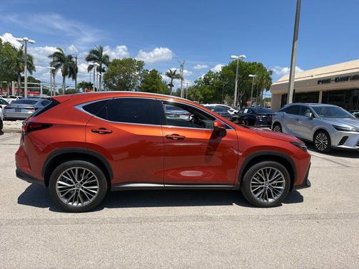 Cadmium Orange 2023 Lexus NX 350 Luxury