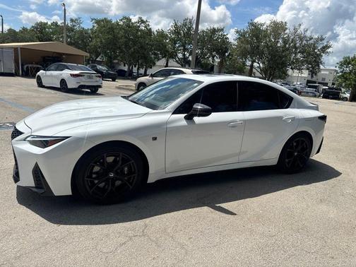 ultra white 2025 Lexus IS 500 F SPORT Performance