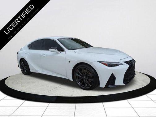 ultra white 2025 Lexus IS 350 Base