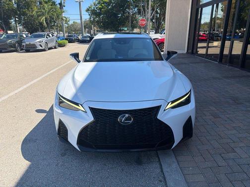 Ultra White 2021 Lexus IS 350 F Sport