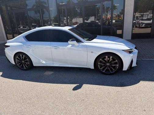 Ultra White 2021 Lexus IS 350 F Sport